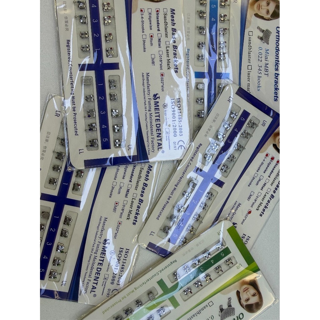 KSHKHCOD10 Pack/200 ชิ้นวงเล็บมาตรฐาน 022 การ์ดข้อความชุดชั้นใน * กระเป๋า