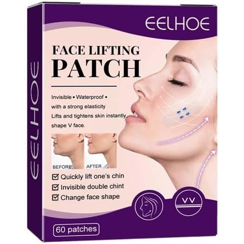 Natural Looking Tape,Face Lift Tape, Face Tape Lifting Invisible, Face Tapes For Lifting Fight Skin 