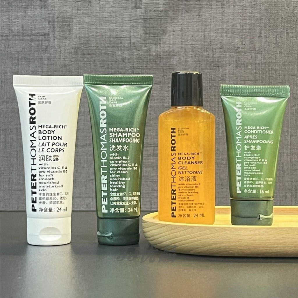 New Product#Petrov Hotel Amenities Set Hilton DoubleTree Hotel Shampoo, Conditioner, Body Wash, and 