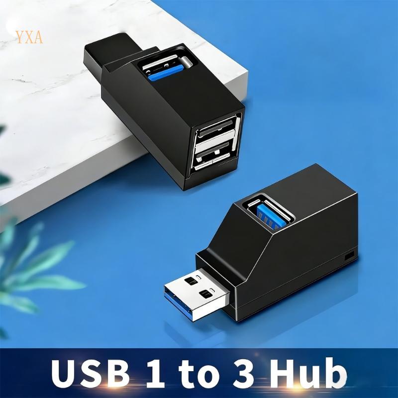 YXA USB3 0 ฮับพร้อมหลายพอร์ตสําหรับแล็ปท็อปคอมพิวเตอร์สํานักงานและการใช้งานการเล่นเกม