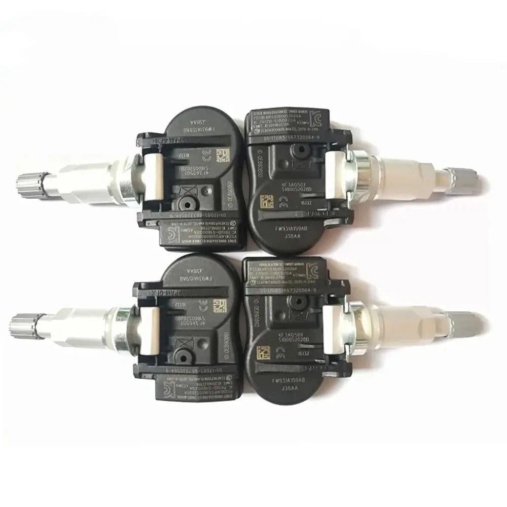 4 ชิ้น TPMS เซ็นเซอร์ความดันยาง FW931A159AB FW93-1A159-AB 433MHz LR031712 ล058023 ล066378 สําหรับ La