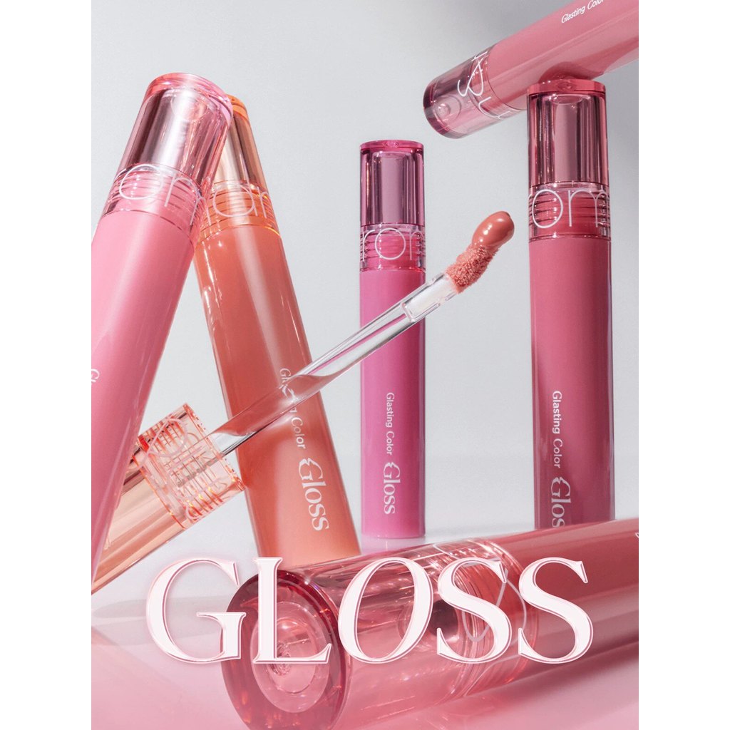 น้ำตาลกรวด ลิปกลอสใส Romand Korean Angel Juice Lasting Syrup ลิปกลอส