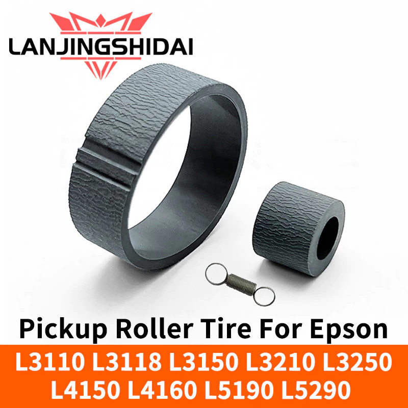 Epson L3110 L3118 L3150 L3210 L3250 L4150 L4158 L4160 L5190 L5198 L5290 L5298 Pickup Roller Separation Pad ชุดยาง