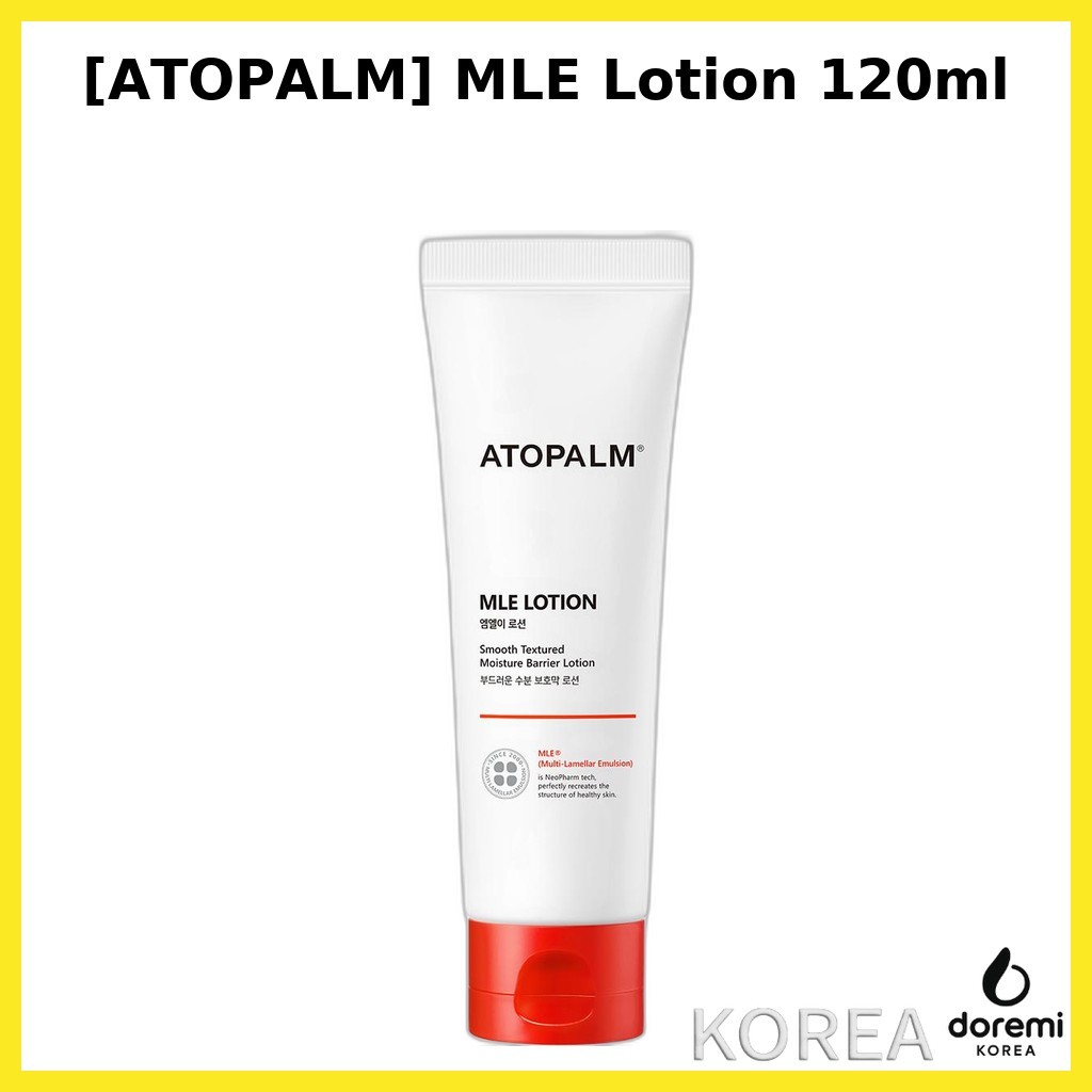 [ATOPALM] MLE Lotion 120ml / Korean MLE Lotion / สูตรบางเบา / ของแท้ 100% โดย doremimarket