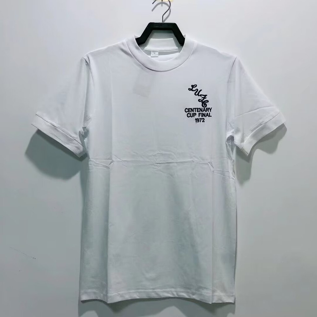 S-XXL Leeds United Home Retro Jersey 1972 สไตล์เรโทรแขนสั้น