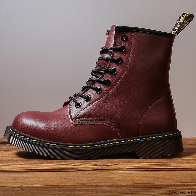 【ของแท้】Dr.Martens รองเท้าบูทมาร์ติน ข้อเท้า สไตล์คลาสสิก สําหรับผู้ชาย DX3D 8OB6