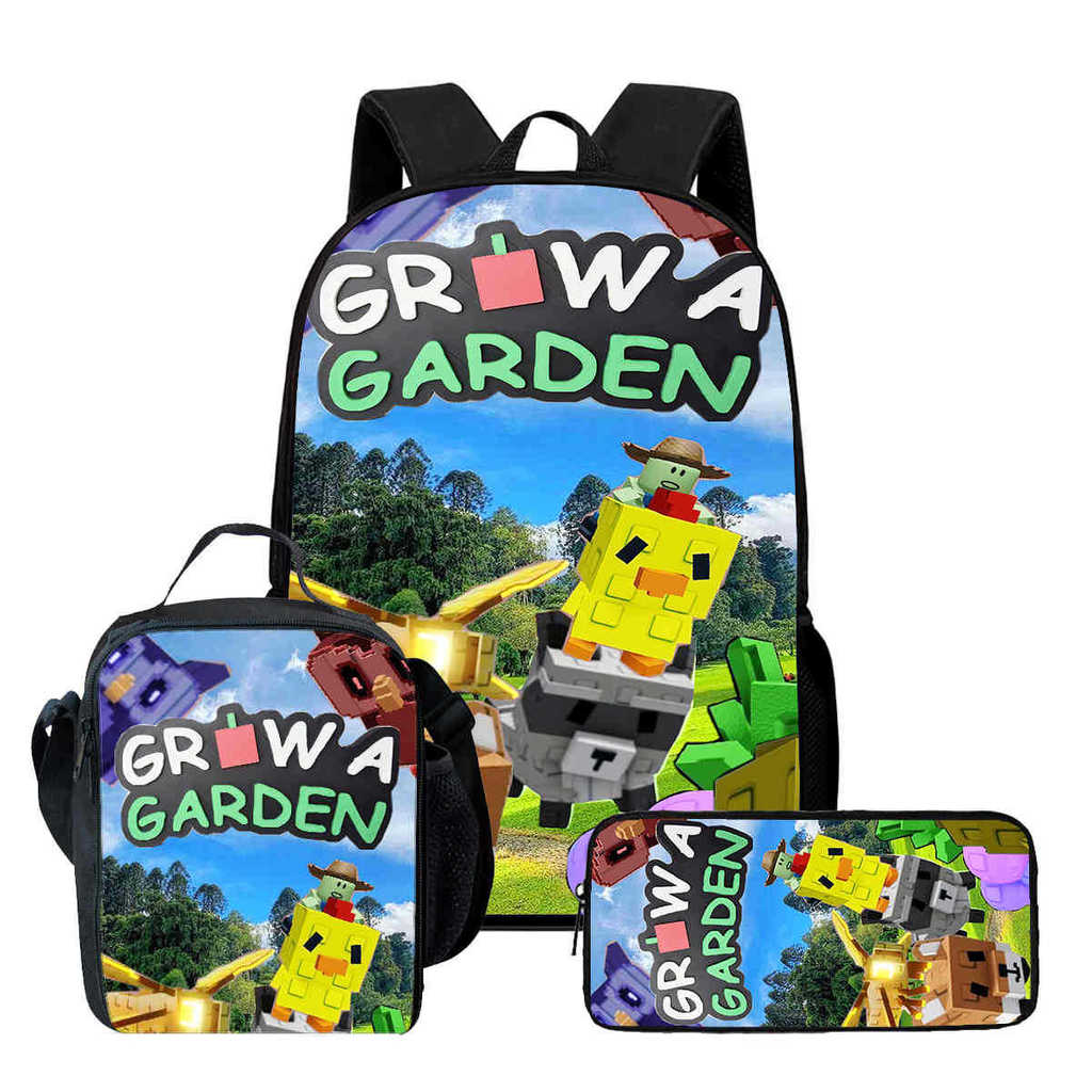 GrowAGarden Planting Garden School Bag Set-HD Multifunctional Casual Lightweight Backpack/Shoulder B