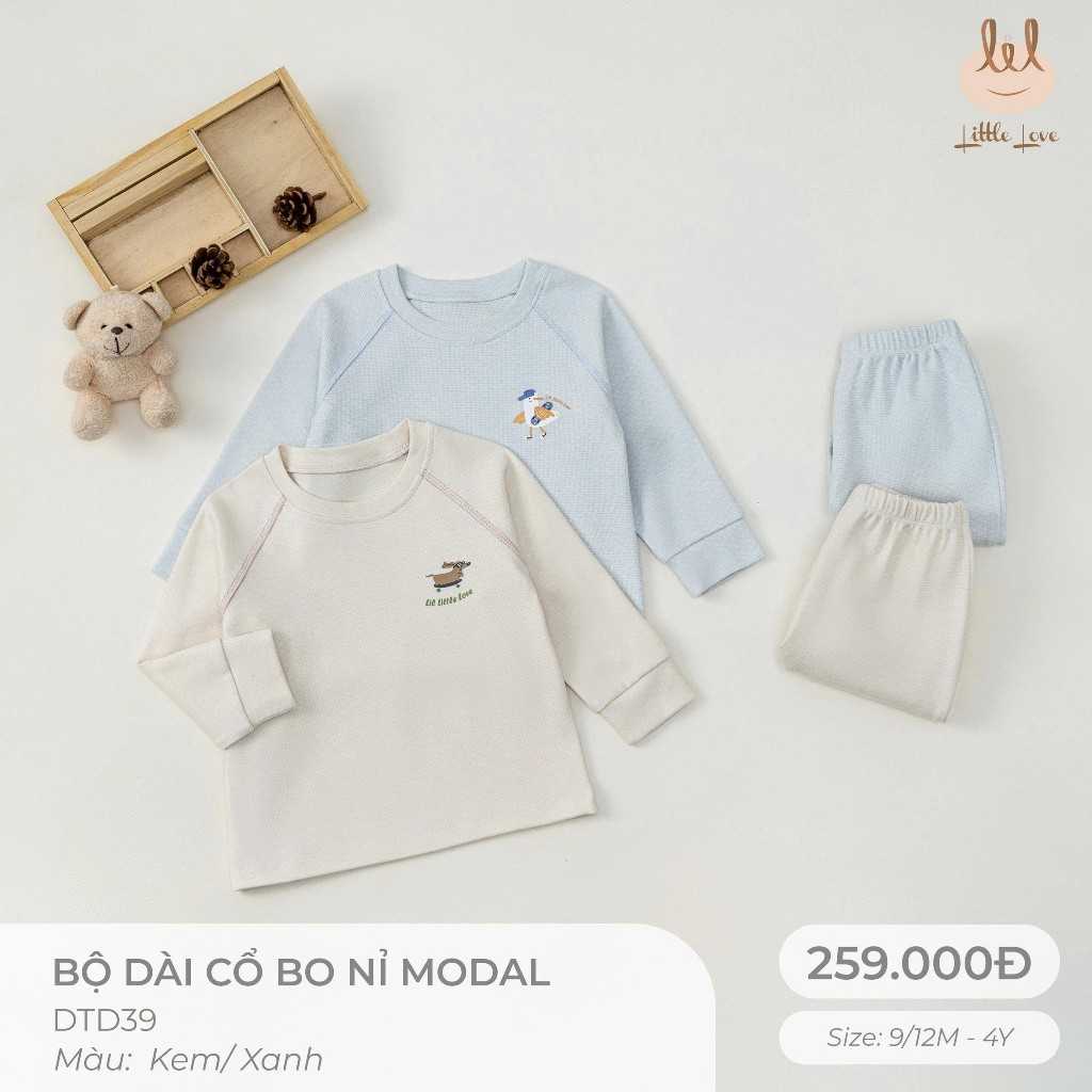 ชุดคอปกผ้าสักหลาด Lil Little Love สําหรับทารก (DTD39)