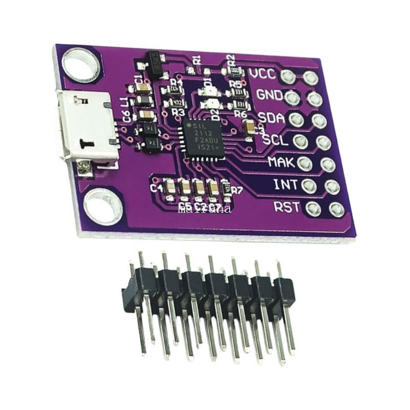 MT Type C CP2112 Debug Board USB to I2C โมดูลการสื่อสารสําหรับผู้ที่ชื่นชอบระบบฝังตัวและตัวพัฒนาฮาร์