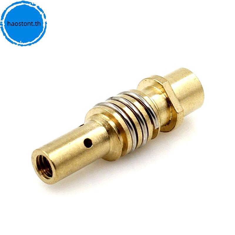 Haostont เครื่องเชื่อมไฟฟ้า Mig อะไหล่ไฟฉาย Contact Tip หัวฉีดไฟฉายคอ AK15 ไฟฉายคอเชื่อมหัวฉีดผู้ถือ