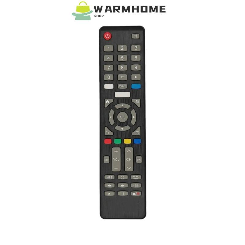 Warm LCD TV Remote Replacement ปุ่มตอบสนองสบาย Grip Plug and Play Functionality ABS Texture สําหรับเ