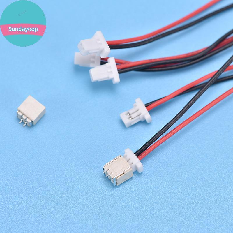 Sund 5SETS Mini Micro SH 1.0 2-Pin JST Connector พร้อมสาย TH