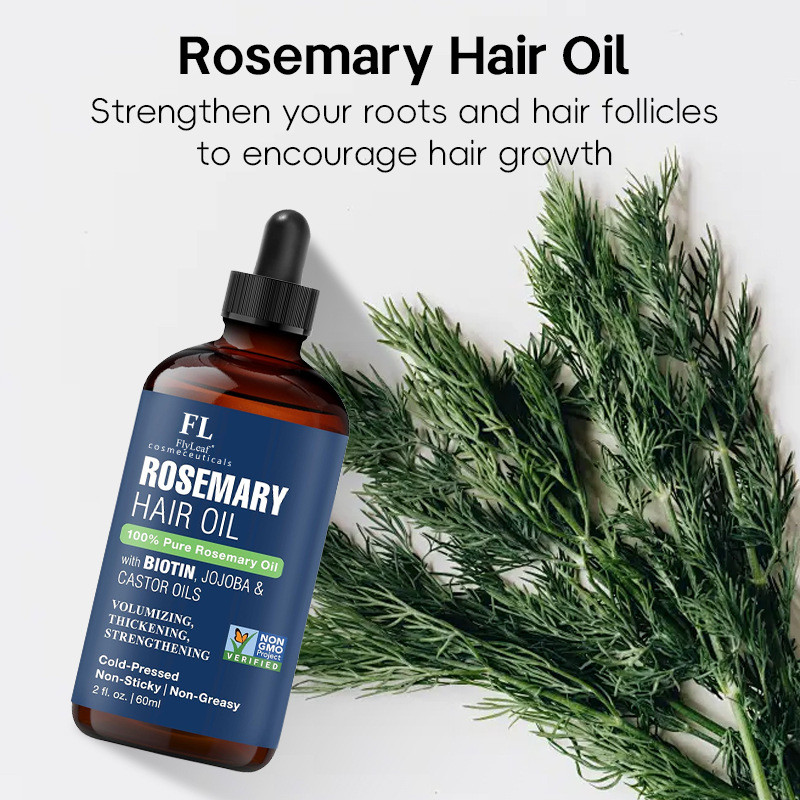 โรงงาน OEM ที่กําหนดเองขายร้อน ROSEMARY HAIR OIL HAIR Care Essential OIL ROSEMARY HAIR Care OIL88992