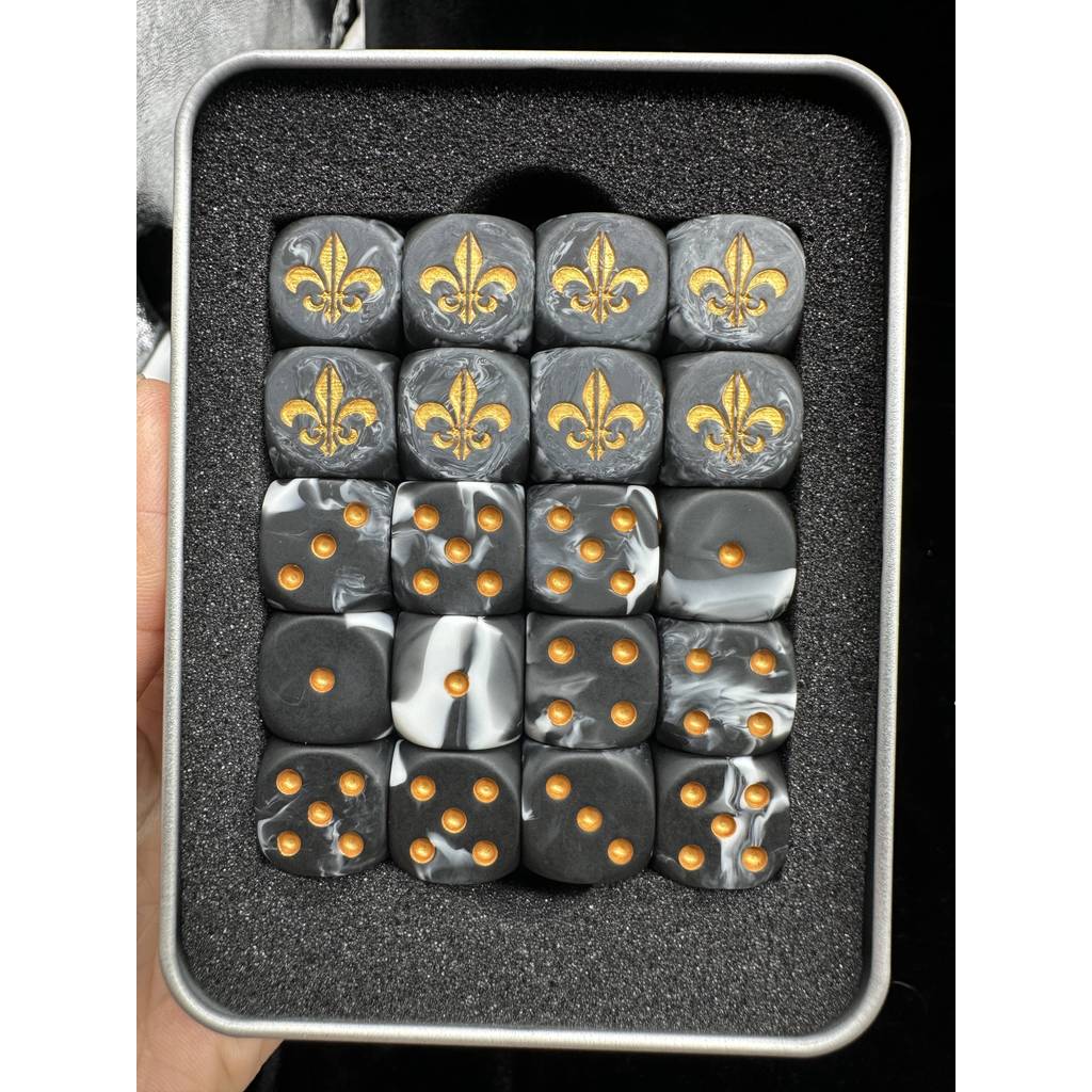 Warhammer 40K Dice Battle Nun Dice aos HH วิ่งทีมจักรพรรดิลูกสาว Warhammer Dice