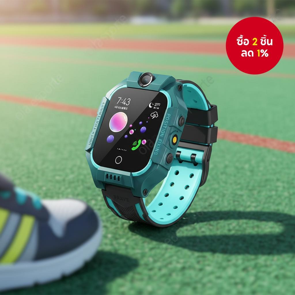 นาฬิกาอัจฉริยะสําหรับเด็กพร้อมซิมการ์ด อินเทอร์เน็ต 2G วิดีโอคอลแบบ HD กันน้ํา GPS SOS ติดตามตําแหน่