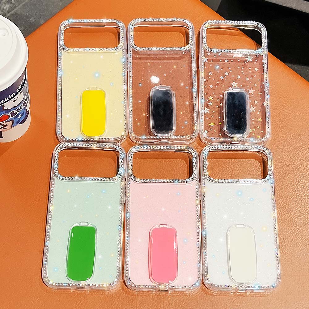 เงากระจกยึดเคสโทรศัพท์เข้ากันได้สําหรับIPhone 16 Pro Max 17 ProMax IP 13 14 PRM 15 Pro Max 17Promaxแ