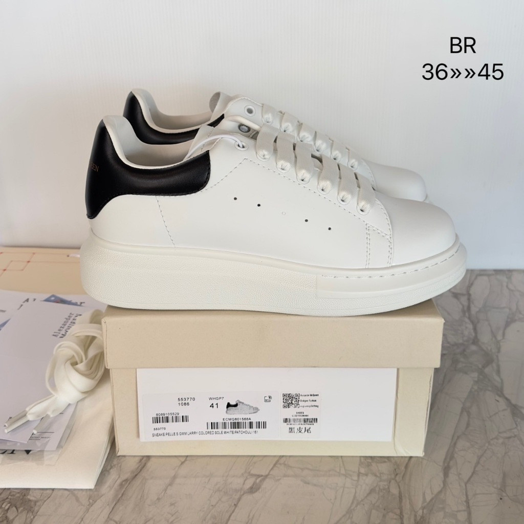 รองเท้าผ้าใบยูนิเซ็กซ์ MacQueen คุณภาพพรีเมียม