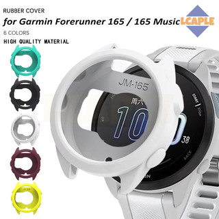 กรณียางสำหรับ for Smartwatch Garmin Forerunner 165 / 165 Music นุ่มซิลิโคนป้องกันหน้าจอป้องกัน Gores กลวงปกกันชน