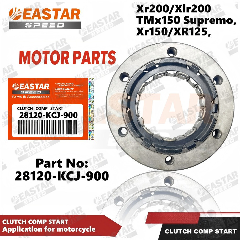 28120-kcj-900 ชุดวันเวย์สตาร์ทมือ (คลัทช์สตาร์ท) Starter Bendix One Way Bearing Xr200 Xlr200 Xr150 XR125