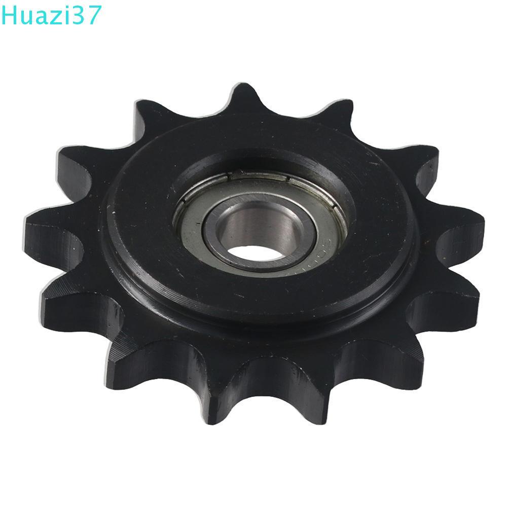 COMEE Chain Idler Sprocket, 13 ฟัน C45 เหล็กคาร์บอนนูน Idler Gear, ใส่ 10 มม.Bore 1/2 "Pitch Single 