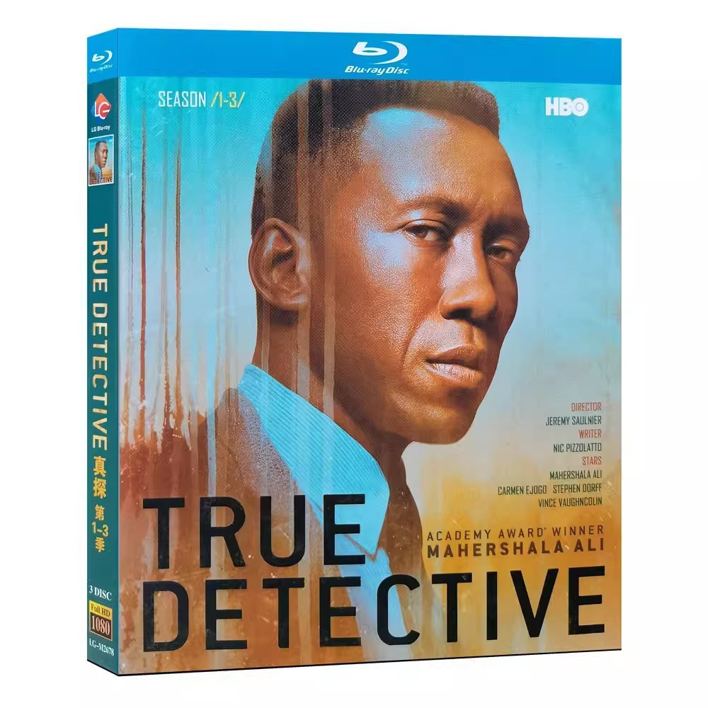 Blu-ray Disc American Drama True Detective Season 1-3 (2014-2019) 3BD G002