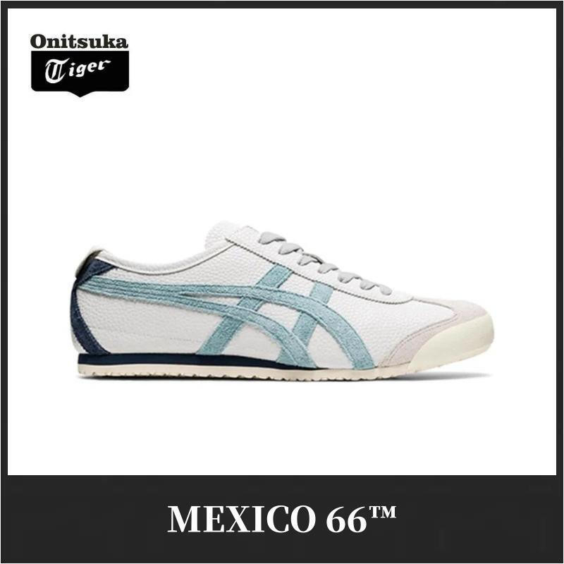 2025ya Onitsuka MEXICO 66 รองเท้ากีฬาลําลองปั๊มย้อนยุคสําหรับผู้ชายและผู้หญิง OQ4K