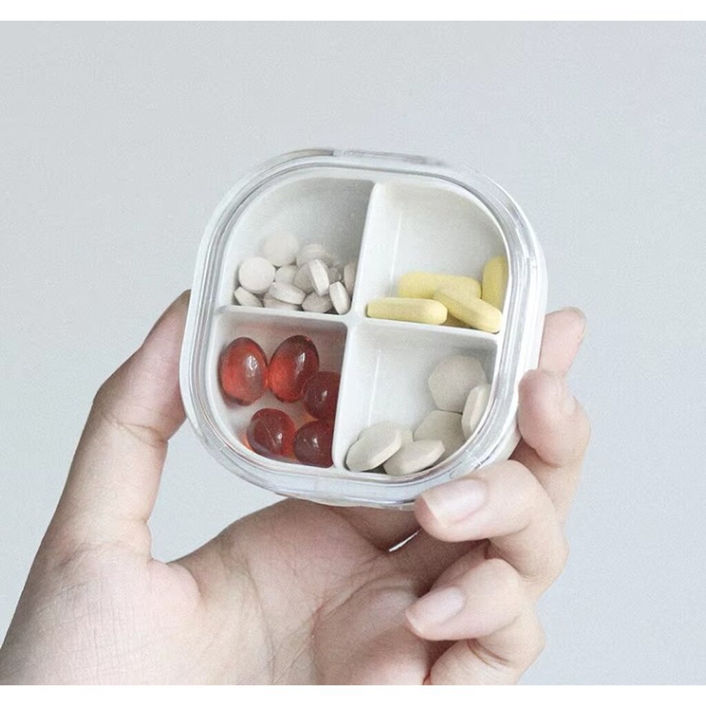 Omocha | Mini Pill Box ตลับยาแบบพกพา กล่องยา กล่องใส่แหวน ต่างหู