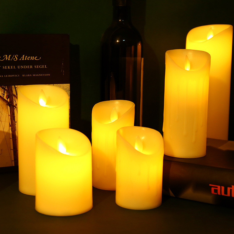 COZII เทียนไฟ LED แต่งงาน บ้าน ร้านอาหาร ปลอดภัยไร้ควัน รูปที่ 7