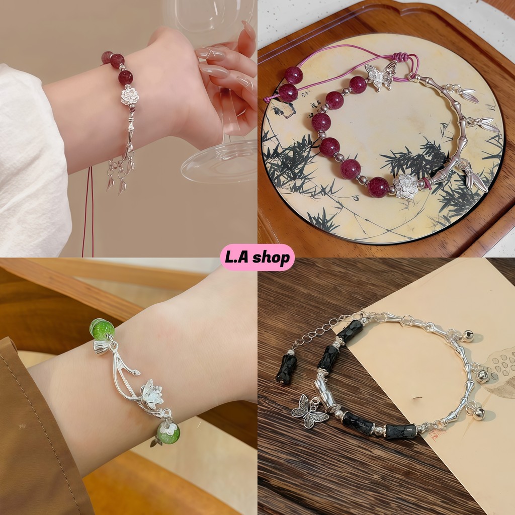 L.A Shop★ แฟชั่นแอคเซสซอรี่ สร้อยข้อมือ เรียบหรู สไตล์สาวจีนน่ารักมาก "BRL-18/BRL-19/BRL-20/BRL-21"