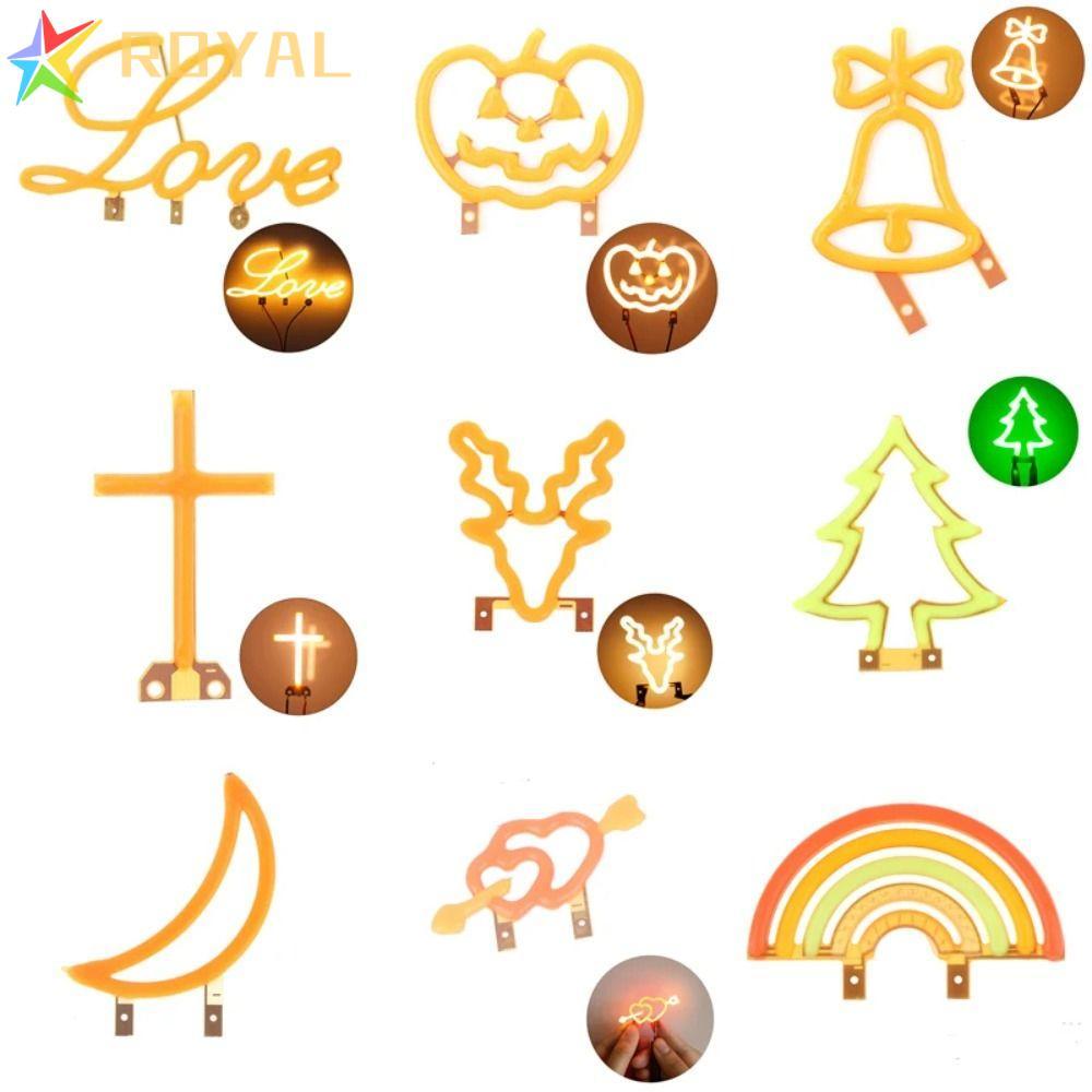 ROYAL LED Edison Filament, 3V Micro Diode Light Filament, ตกแต่งบ้านการ์ตูน Retro ยืดหยุ่นหลอดไฟ Fil