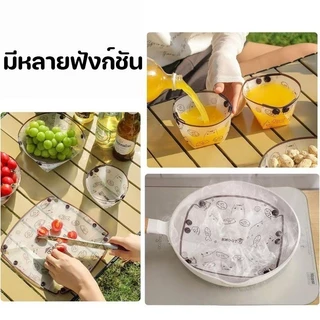 ชุดอุปกรณ์รับประทานอาหาร ชามซุป แบบพับได้ ออกแบบน้ำหนักเบา ทําความสะอาดง่าย เกรดอาหาร สําหรับตั้งแคมป์กลางแจ้ง