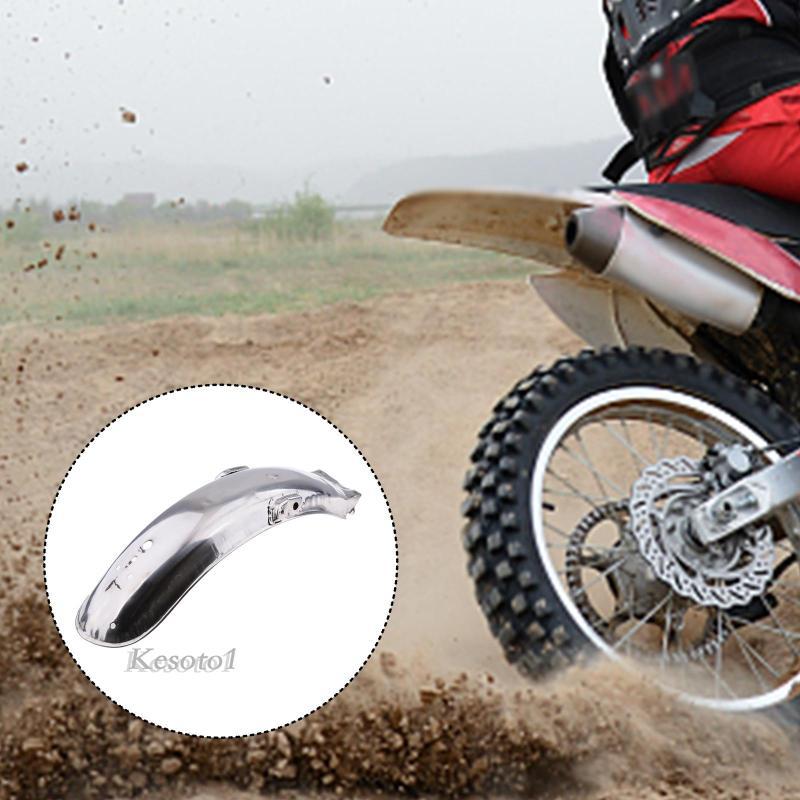 [Kesoto1] โลหะเหล็ก 55 ซม.*14 ซม.ด้านหลัง Fender Mudguard Chrome สําหรับ Honda CG125 พัดลม Cargo