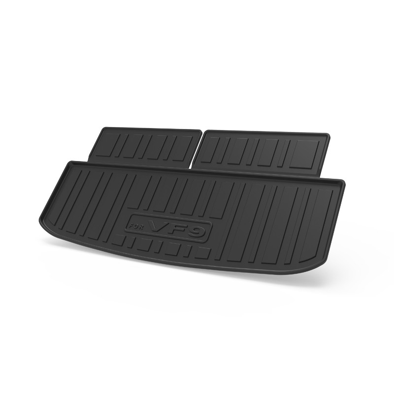 สําหรับ VinFast VF9 2025 2024 Auto Car ด้านหลัง Trunk Mat Boot ถาด Liner