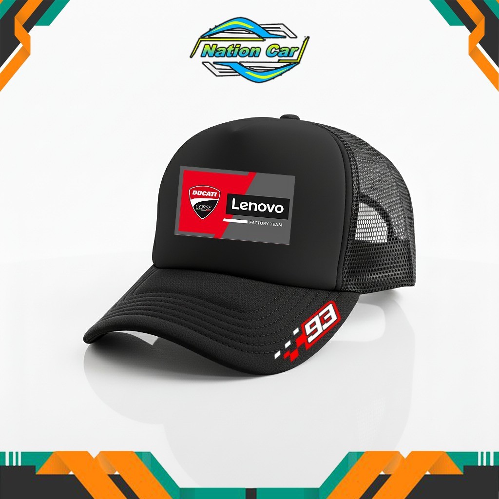 Marquez Ducati Racing 93 lenovo Premium Mesh Hat