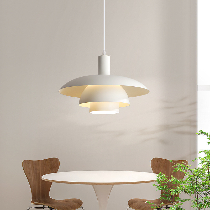 Nordic Restaurant Pendant Light Designer ph5Flying Saucer Lamp Home Japanese Retro Cream Style New B