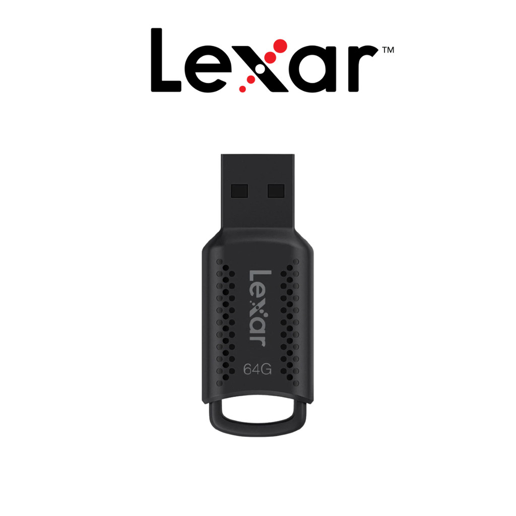Lexar V400 32/64GB USB 3.0 Flash Drive (แฟลชไดรฟ์) Plug-and-Play รับประกัน 5 ปี