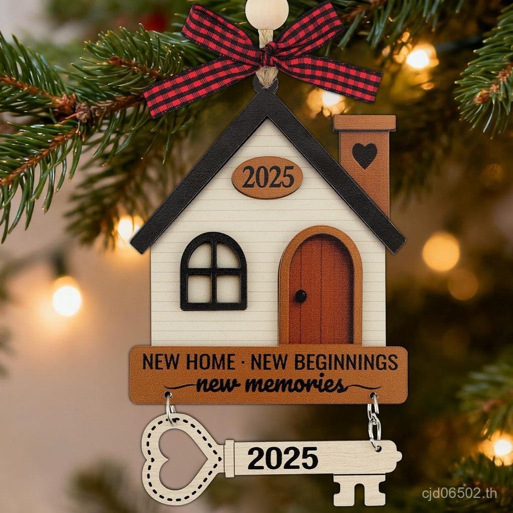 New Home Ornament 2025 - Housewarming Gifts Christmas Ornament, First Christmas in New Home Ornament