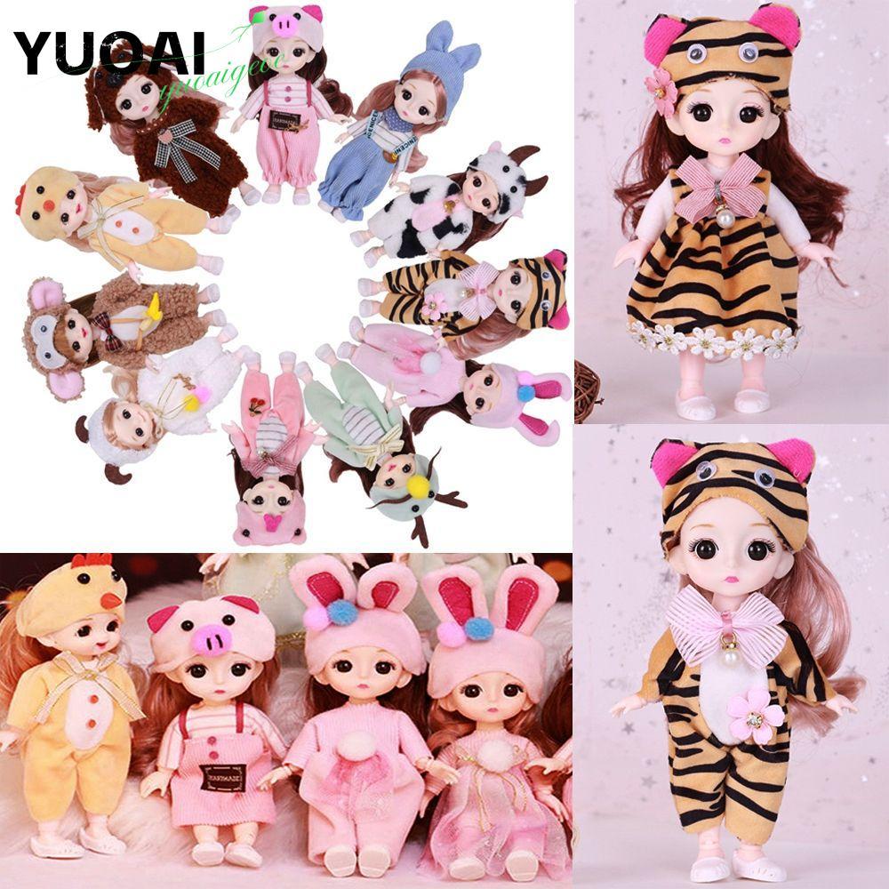 YUOAI เสื้อผ้าตุ๊กตาแฟชั่นสําหรับ Ob11 Gsc Obitsu 11 Ob11 16 ~ 17 ซม. ชุดตุ๊กตา