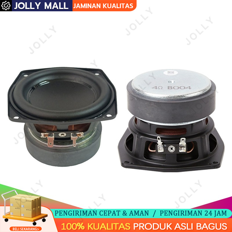 ลำโพง J Brand BB2 4 นิ้ว ดอกซับ 4 นิ้ว 4Ω 40W subwoofer ดอก4 นิ้ว เบส ลำโพง 4 นิ้ว