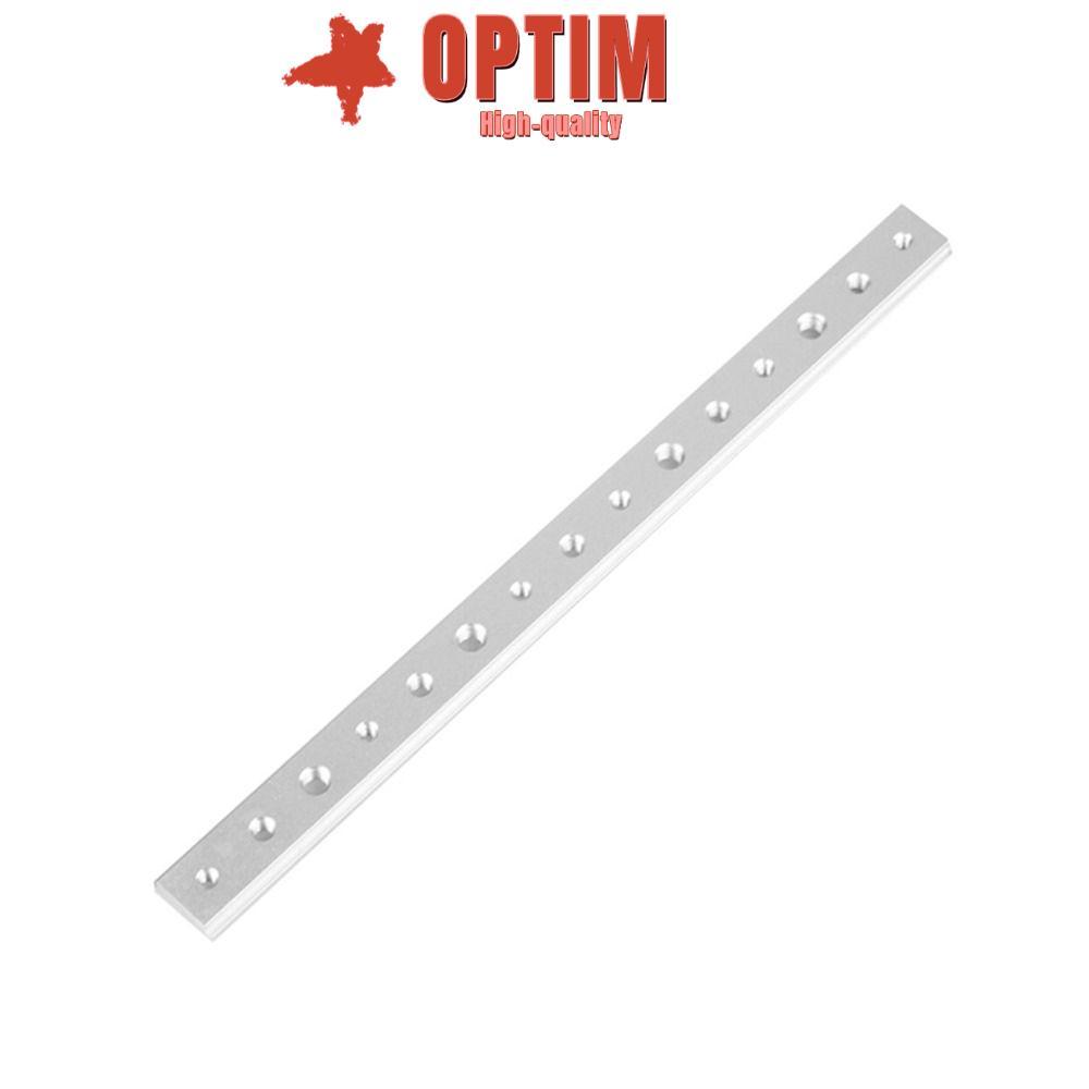 OPTIM Miter Track Jig, 100/200/300 mm 30 / 45 Type T Slot Miter Track, อลูมิเนียมอัลลอยด์ Quick Acti