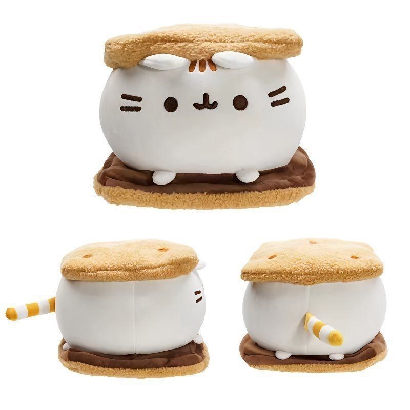 Pusheen Pusheen ตุ๊กตาแซนวิชของขวัญวันเกิดน่ารักตุ๊กตาของเล่นตุ๊กตาแมวตกแต่ง 1.4