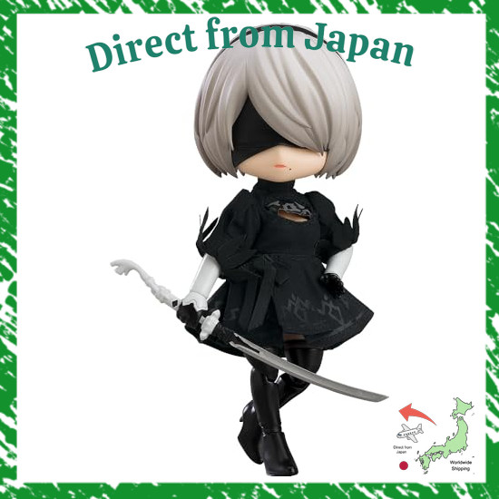 Direct From Japan Nendoroid Doll NieR Automata 2B [Yoruha No.2 Type B] Non-scale painted cloth, magn