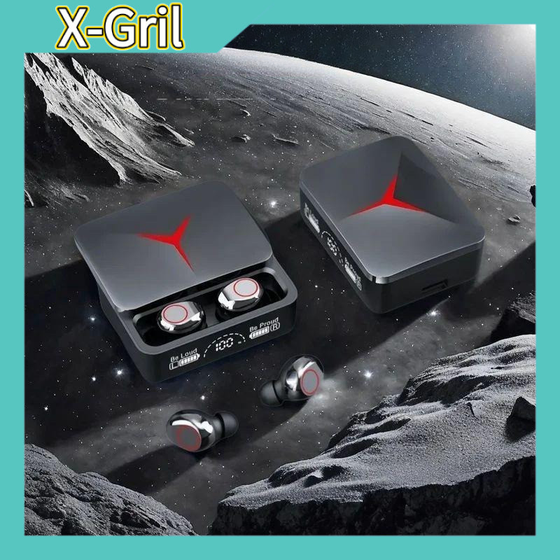 หูฟังเกมมิ่ง M90 แท้ ครอบสไลด์ดิจิทัล  แบต LCD  บลูทูธ  กีฬา  ฟังเพลง ✨ S00236 – โปรปัง