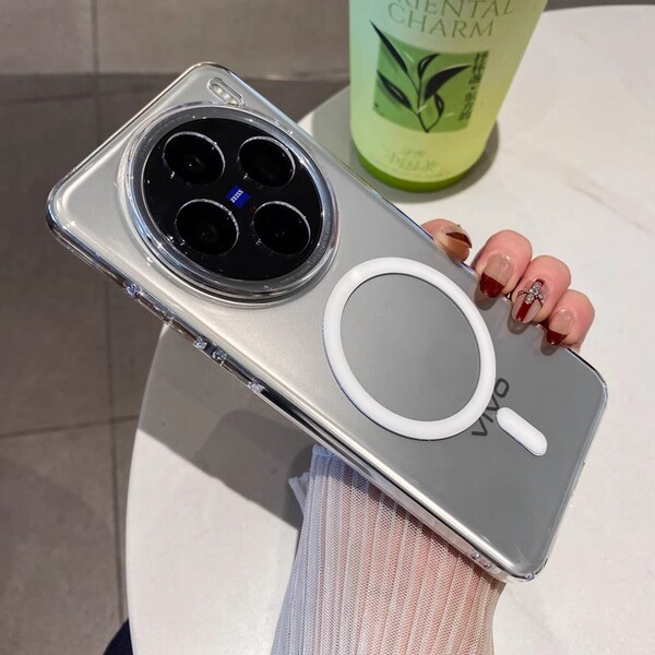 เคส iqoo z9x 5g iqoo z9 5g เคส เหมาะสําหรับ vivoX200เคสโทรศัพท์ชาร์จแม่เหล็กโปร่งใสสูงพิเศษรวมทุกอย่