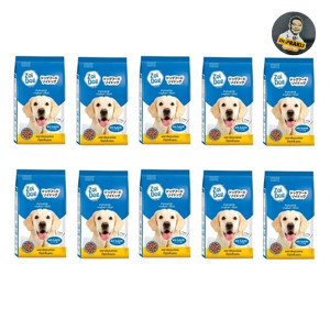 10 ถุง Zoi dog สูตร 1 Mix อาหารเม็ด สำหรับสุนัขอายุ 1 ปีขึ้นไป ขนาด 1Kg.-+-