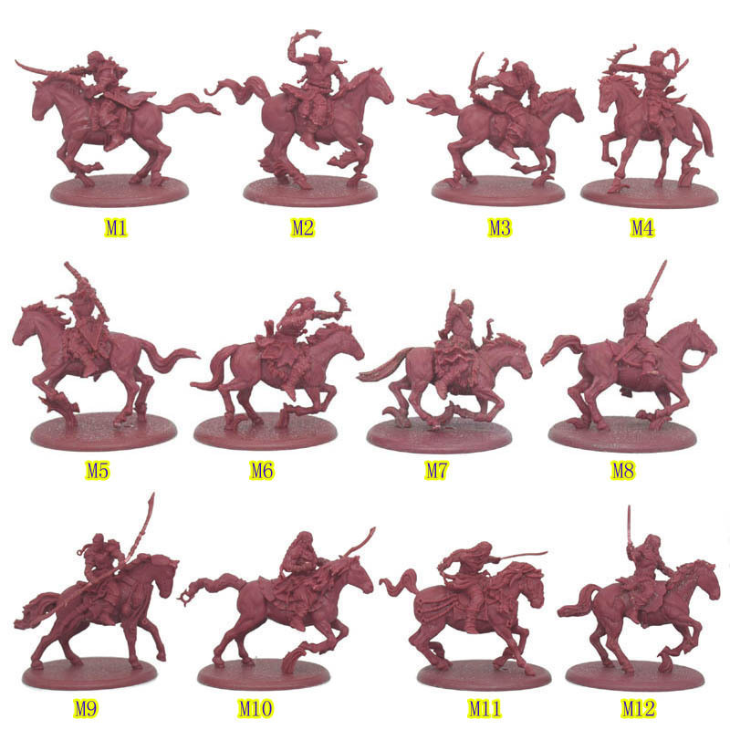 A Song of Ice and Fire Board Game Model War Chess Running Team 1/48 Ancient Character Cavalry M1 Her