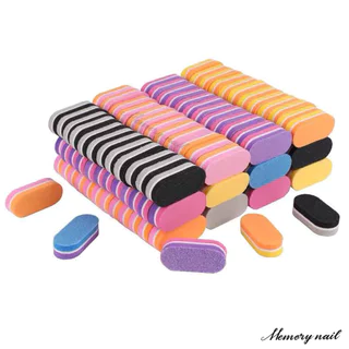 ตะไบบัฟ จิ๊ว วงรี Mini Sponge บัฟฟองน้ำ เนื้อสัมผัสละเอียด เก็บคมเล็บ (สุ่มสี) ตะไบเล็บ 🛵สินค้าส่งด่วน