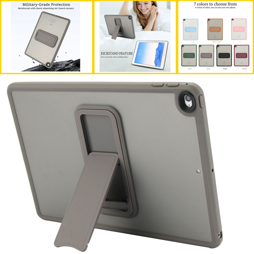 เคสแท็บเล็ตยืน สำหรับ Samsung Galaxy Tab A9 2023 8.7 นิ้ว Tab A7 Lite 2021 กรณีโปร่งใสกรอบกันกระแทกปลอก