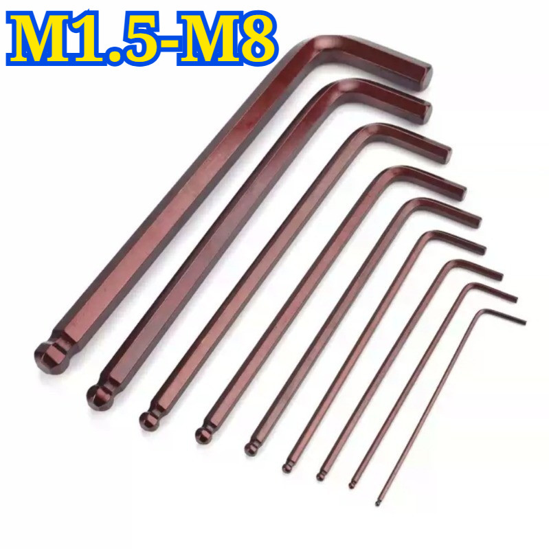 ชุดประแจแอล แบบให้เลือกหลากหลาย / High-strength s2 Hex Key | Ball End Torx Key | Allen Wrench Set | 