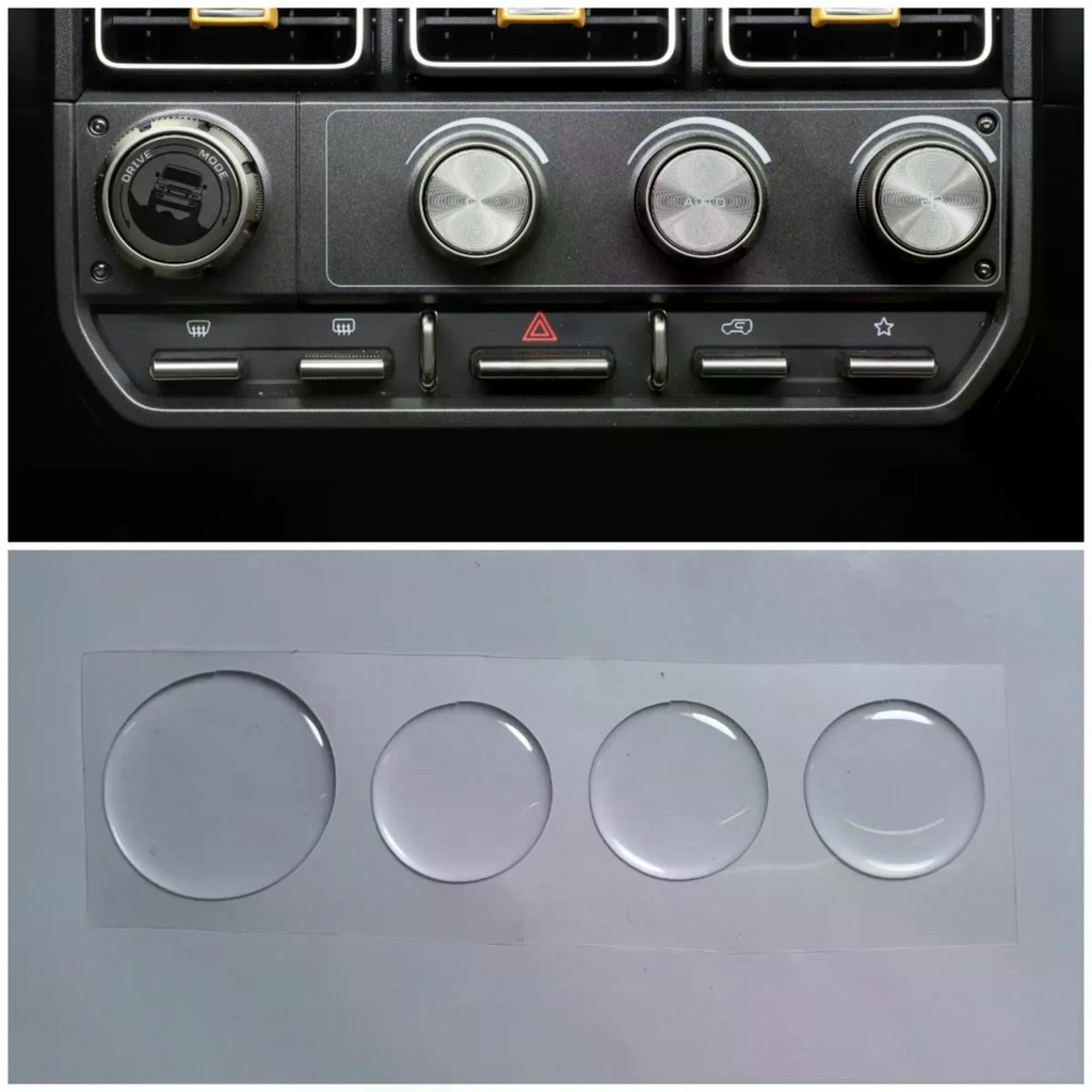 เหมาะสําหรับ Chery V23 iCAR V23 iCAUR V23 Central Control เครื่องปรับอากาศลูกบิดสติกเกอร์ icaur v23 